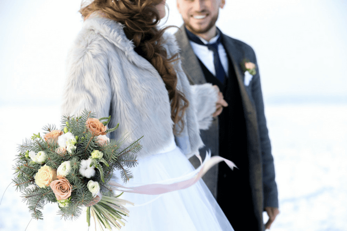 winter wedding color schemes