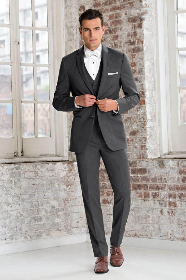 Steel Grey Sterling tux