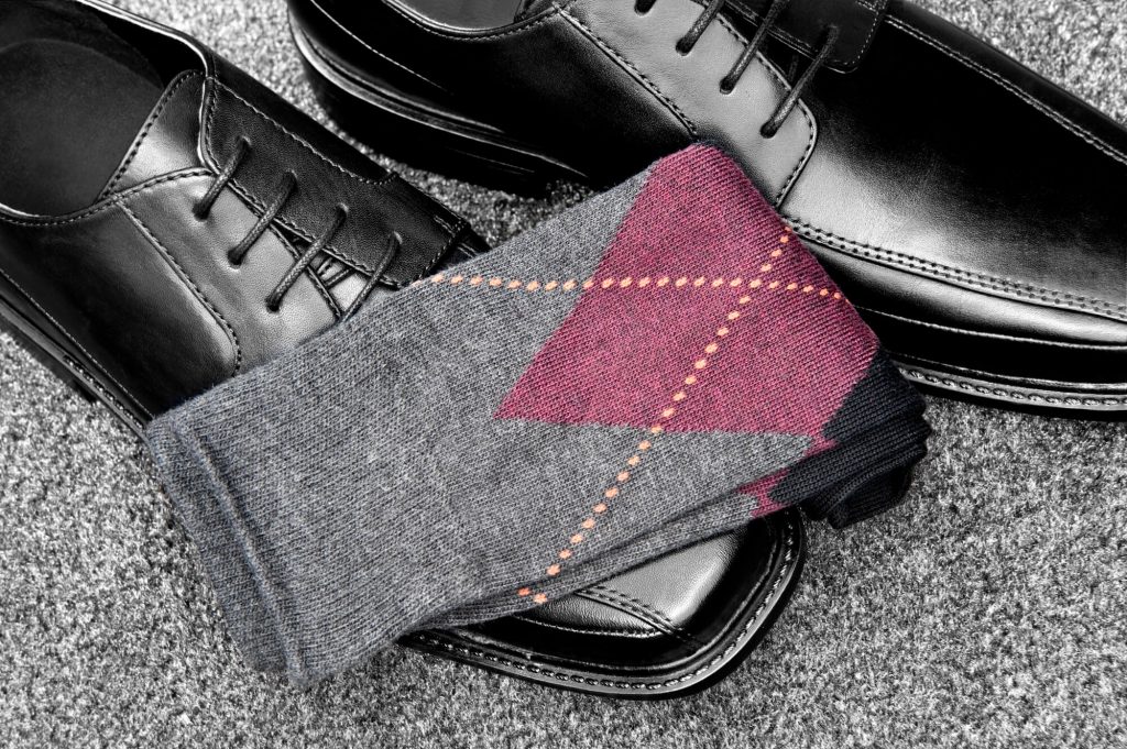 bold dress socks argyle