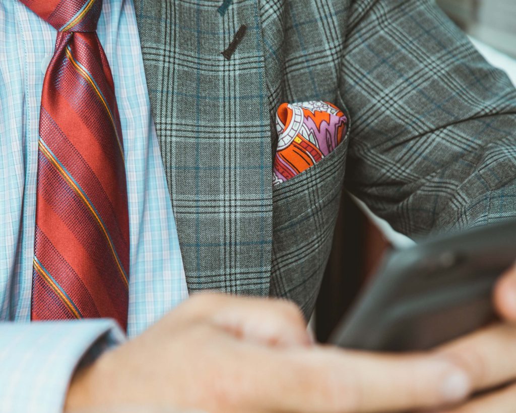 suit tie and pocket square combinations pattern