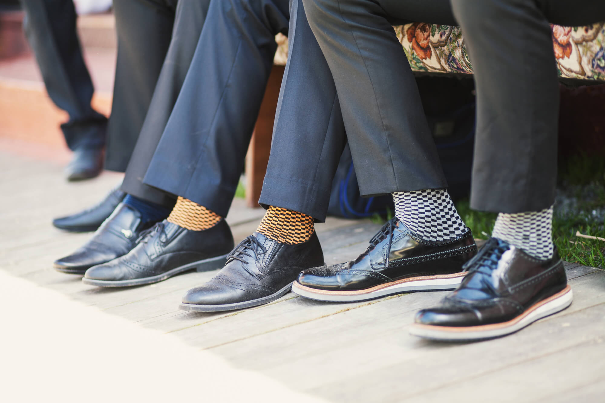 What Color Socks Go With Black Shoes? - Boardroom Socks