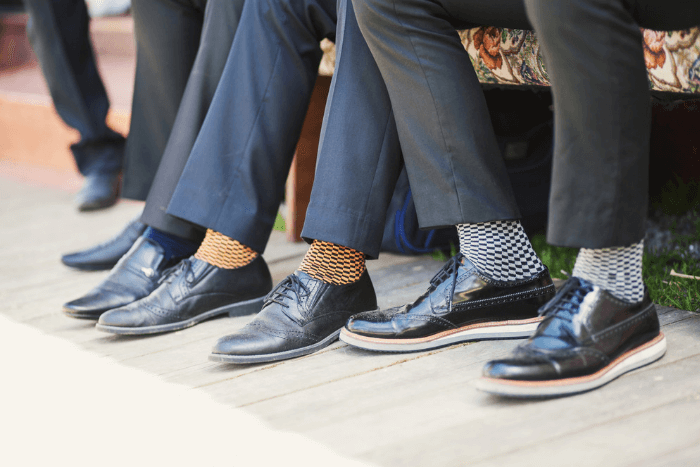 navy blue dress socks