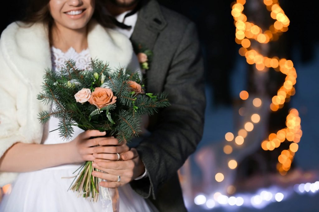 winter wedding tuxedo