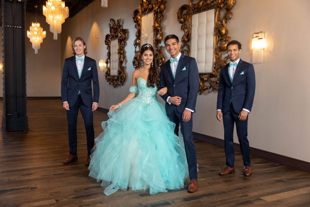 Quinceañera tuxedos for chambelanes