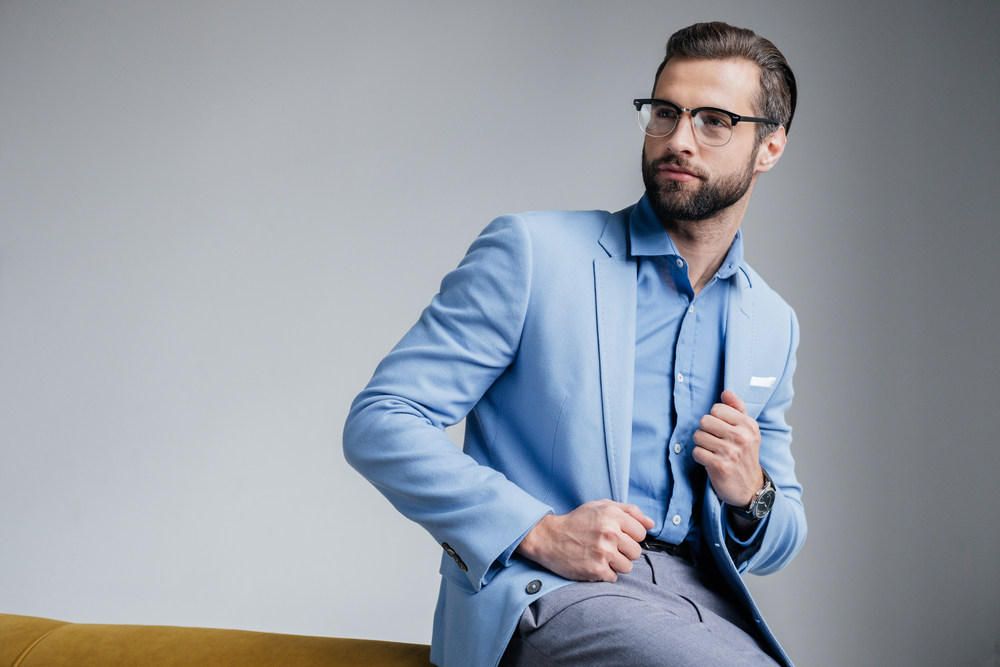 Chambray Suits for Passover and Easter