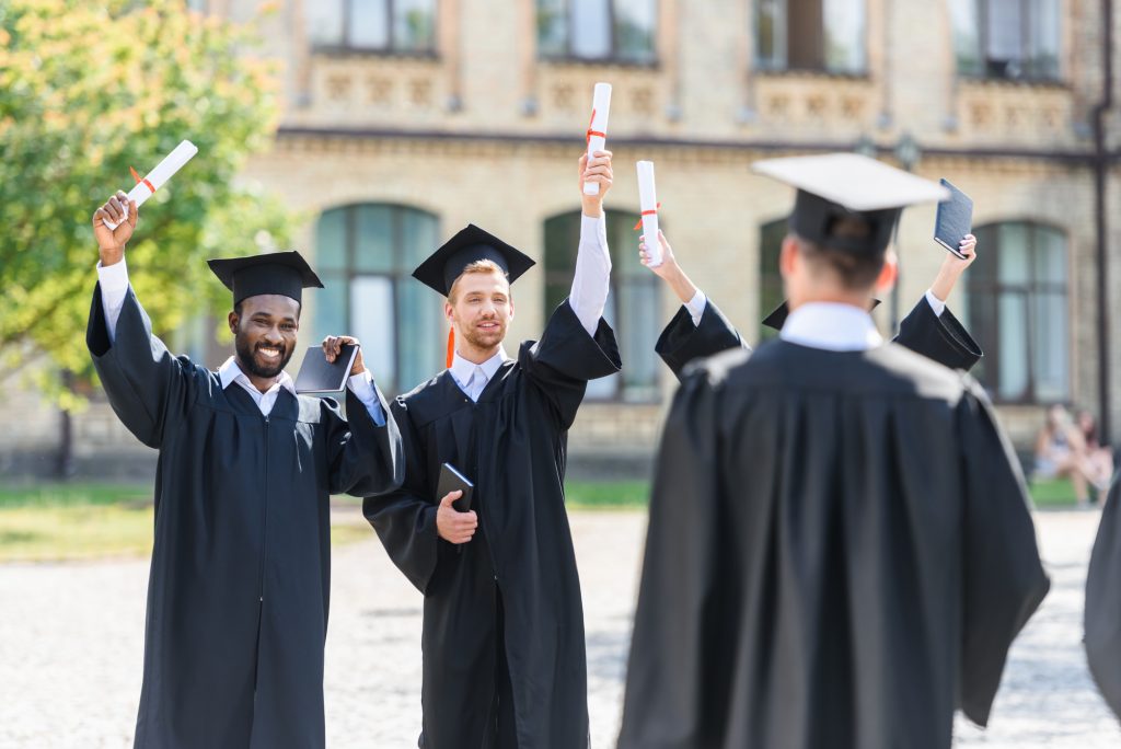 Men's college graduation clearance attire