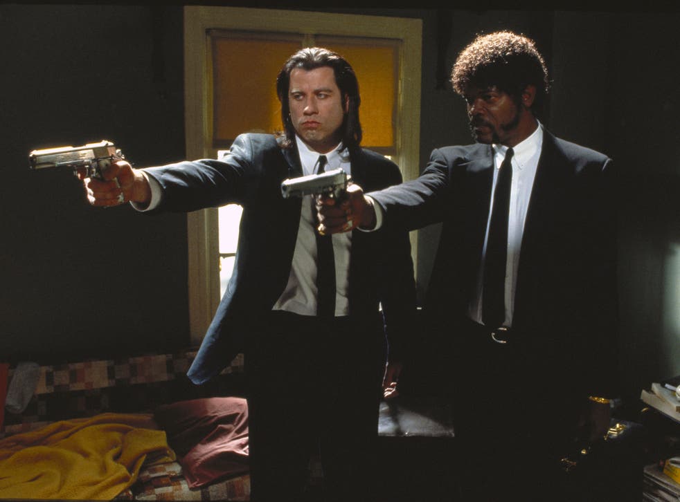 halloween costume - Vincent Vega and Jules Winnfield from Pulp Fiction